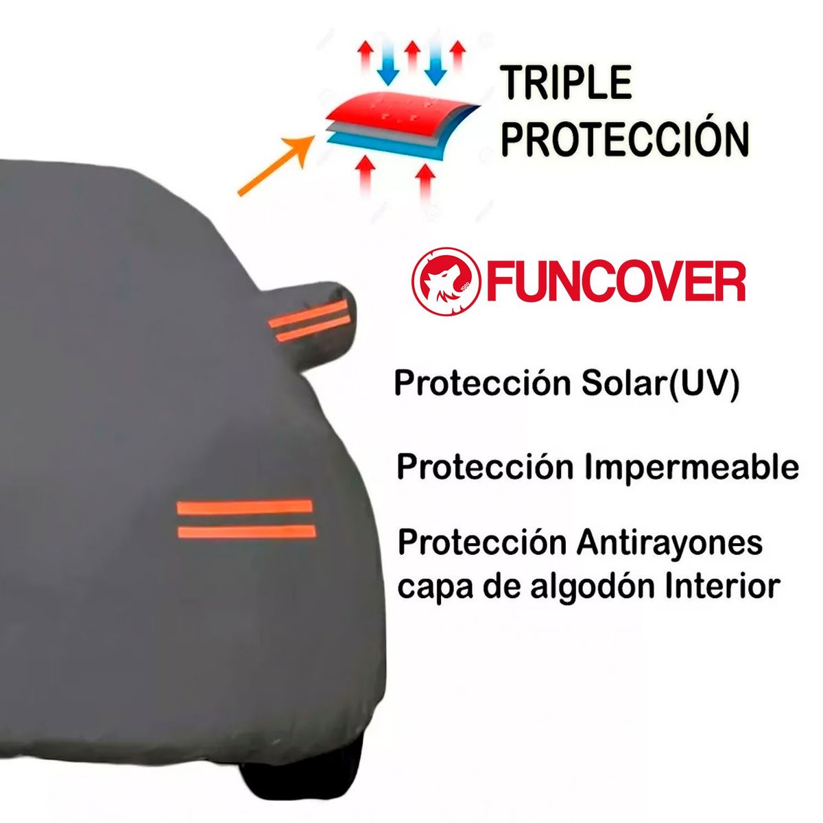 FUNCOVER - Cobertor Camioneta BMW X4 Funda Impermeable Filtro Uv