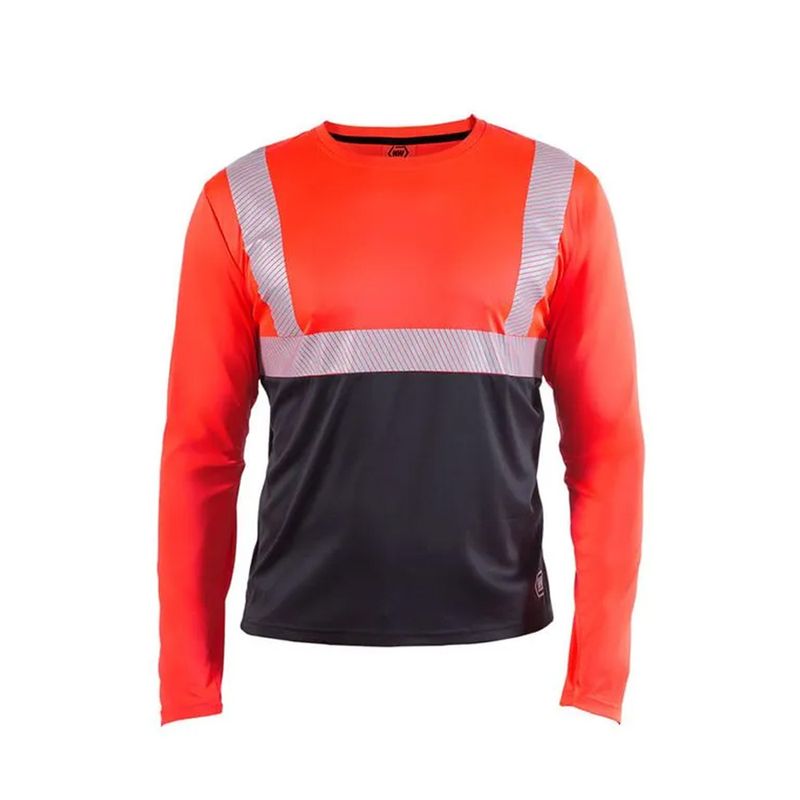 HARDWORK - POLERA REFLECTIVA HW FLUOR MANGA LARGA