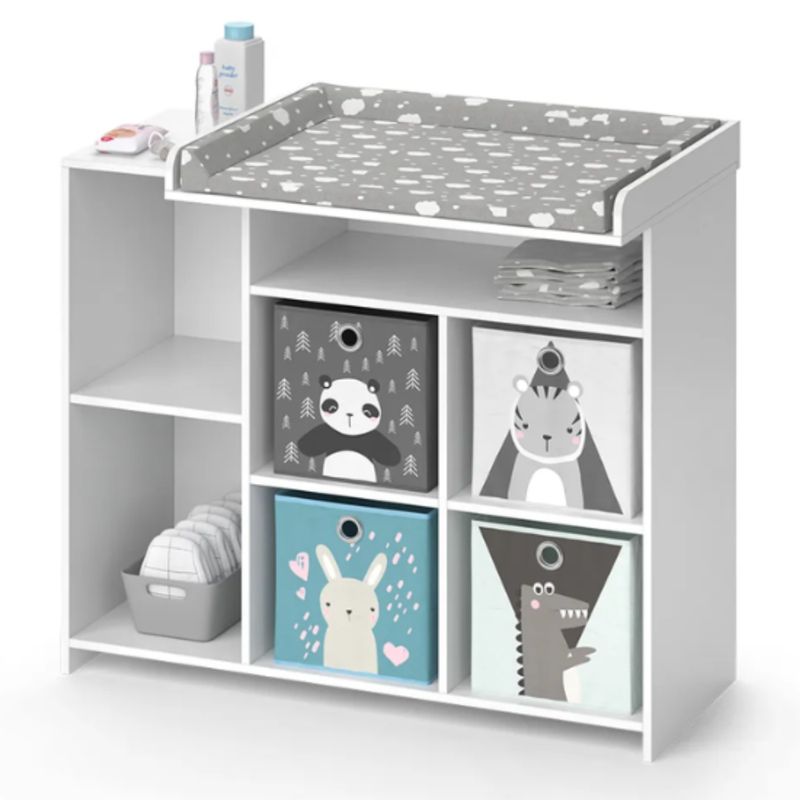GENERATIONS - Comoda Cambiador de Bebe Uriel Blanco Petrox Home