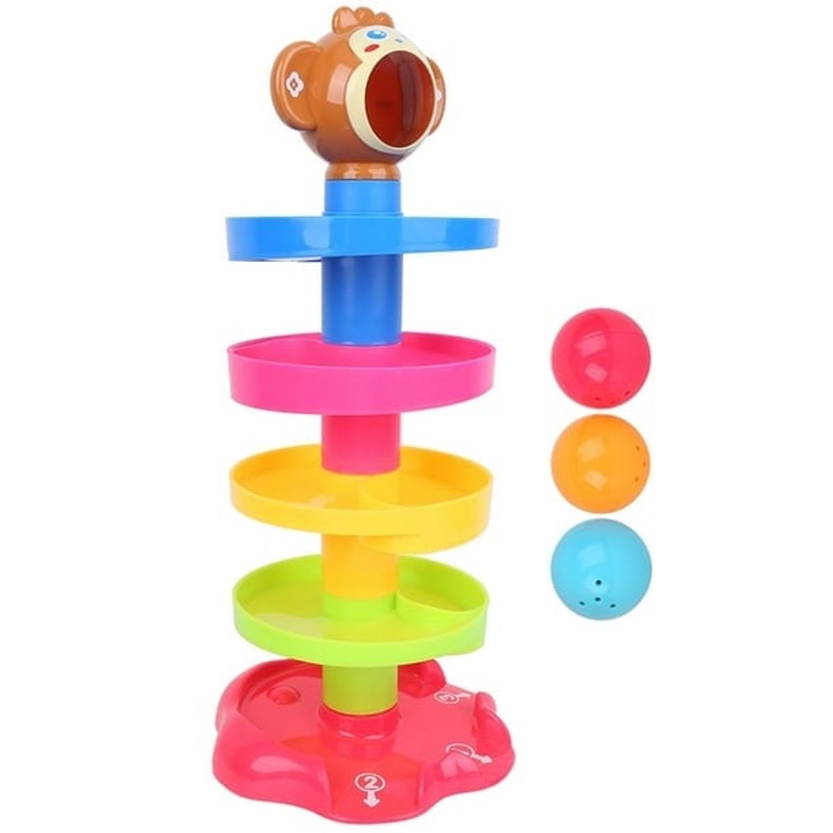 GENERICO - Tobogán Giratorio de Pelotas