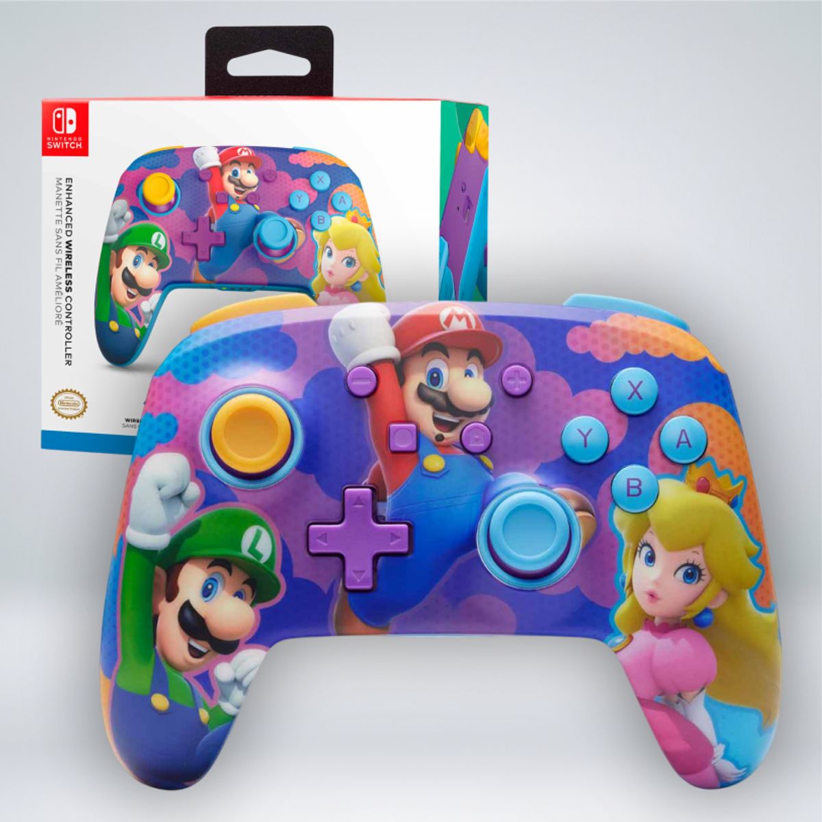 NINTENDO - MANDO WIRELESS POWER A MARIO SPLASH HEROES