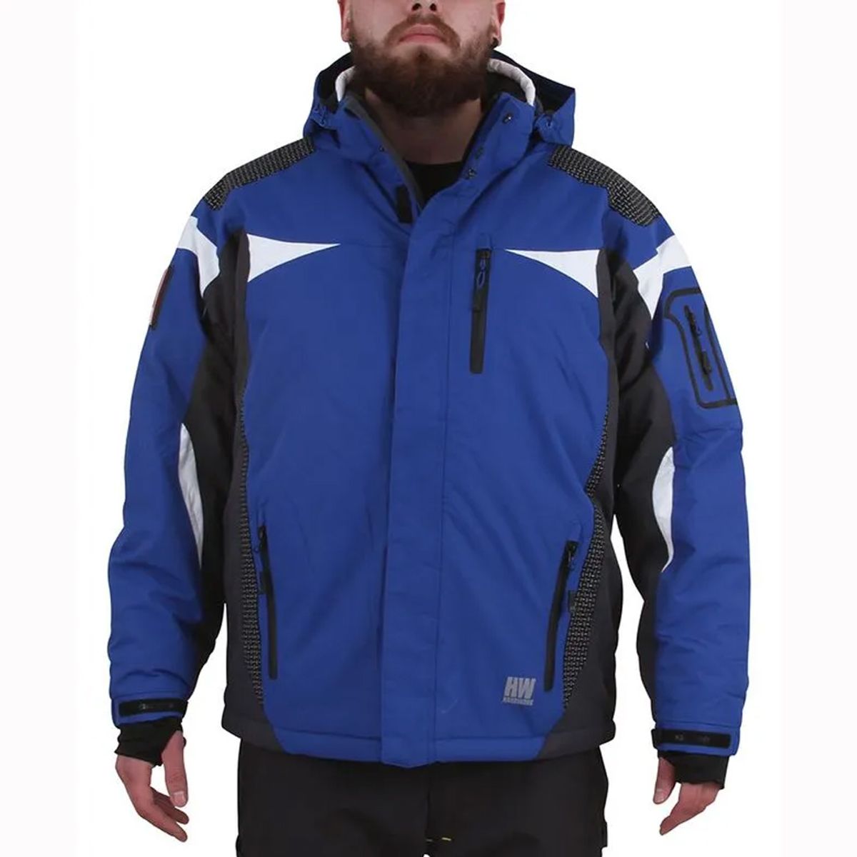 HARDWORK - PARKA HW ASPEN CERTIFICADA CON RECCO AZULINA ISP