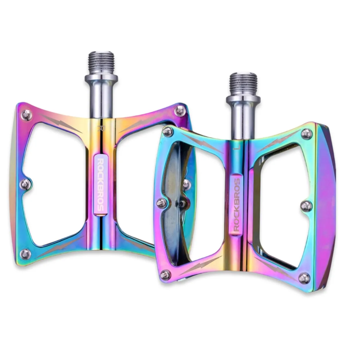 ROCKBROS - Pedales ROCKBROS TORNASOL de Aluminio