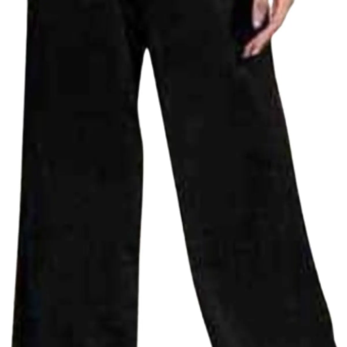 GENERICO - Pantalón palazzo lino para dama