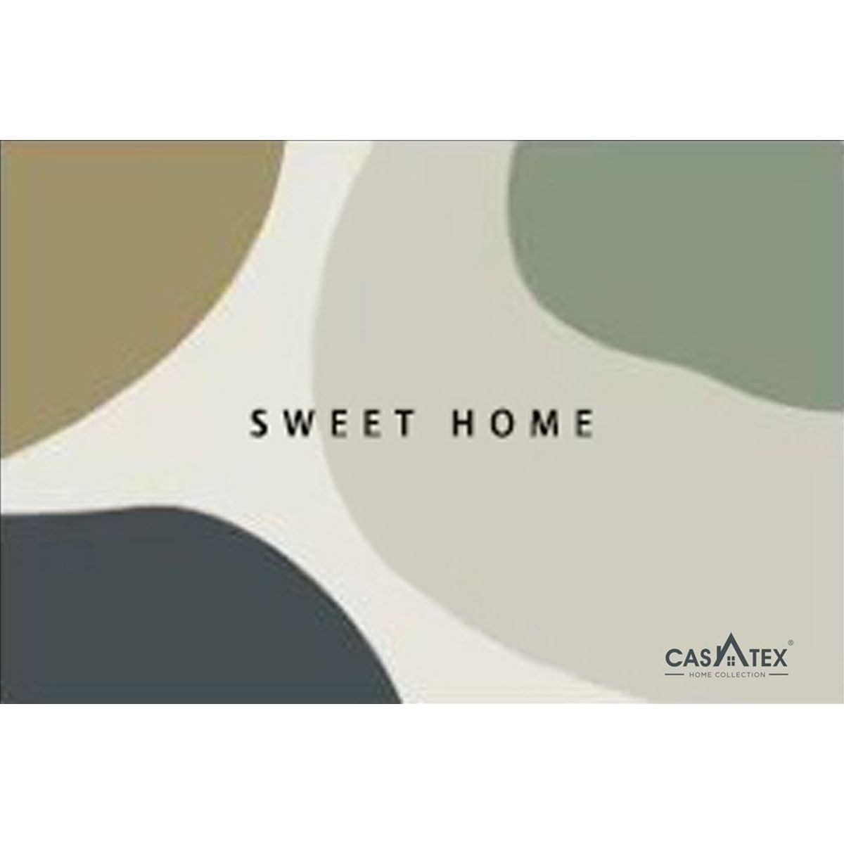 CASATEX - Alfombra Piso Antideslizante Tapete de Baño SWEET HOME 1