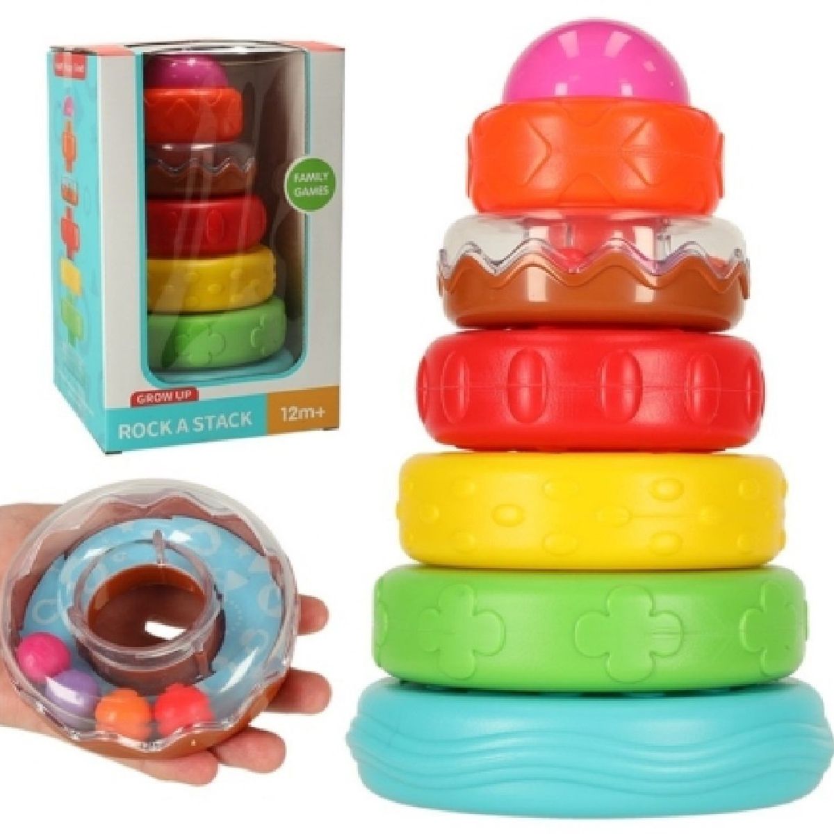 GENERICO - Didáctico Sensorial de Aros Apilables