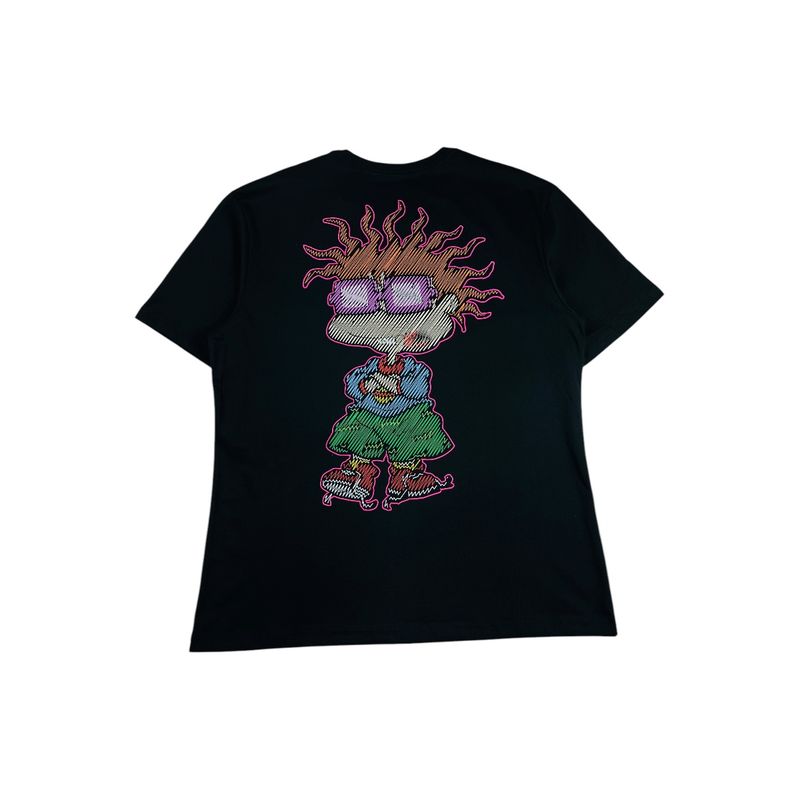 NICKELODEON - POLO HOMBRE RUGRATS NEGRO