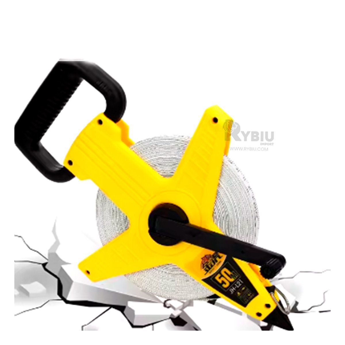 RYBIU IMPORT - Wincha con Marcaciones Claras en Amarillo Y+Regalo Agendita