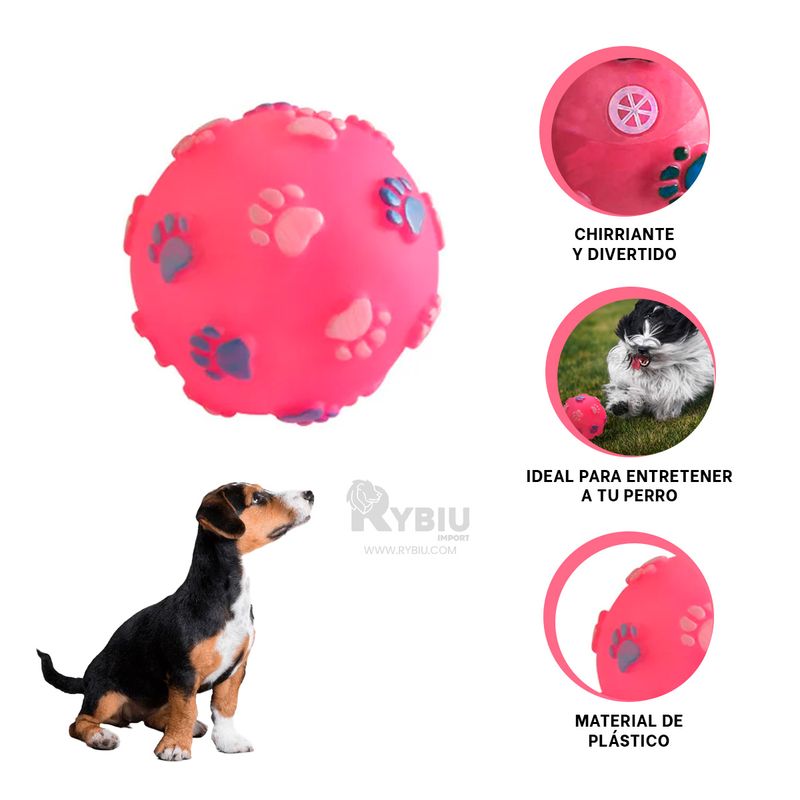 RYBIU IMPORT - Juguete Bonito y Resistente en Rosado Y+Ligas de Regalo