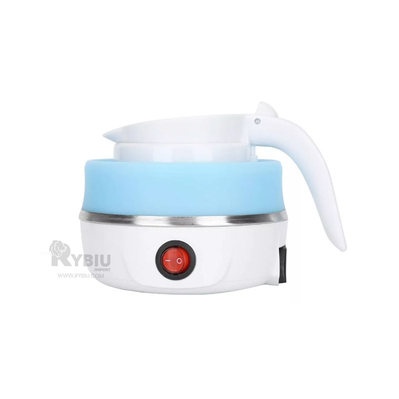 RYBIU IMPORT - Hervidor de Infusiones 600ml Celeste Y+Regalo Stickers