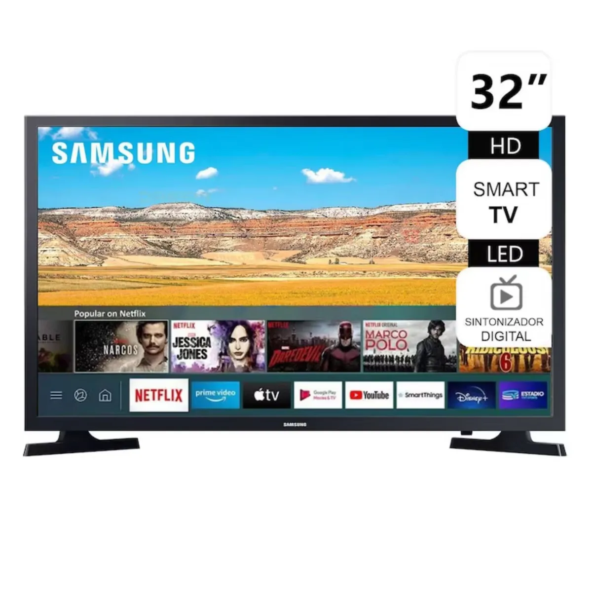 SAMSUNG - TELEVISOR SAMSUNG - UN32T4202AG SMART TV 32 HD