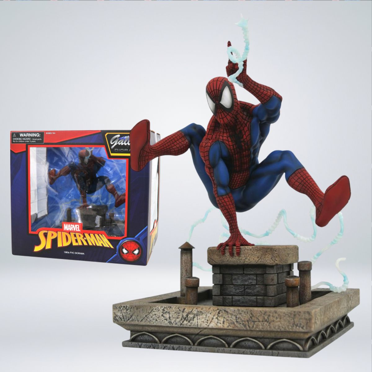 MARVEL - Diamond Select Toys - Marvel Select Figura de Spider-Man