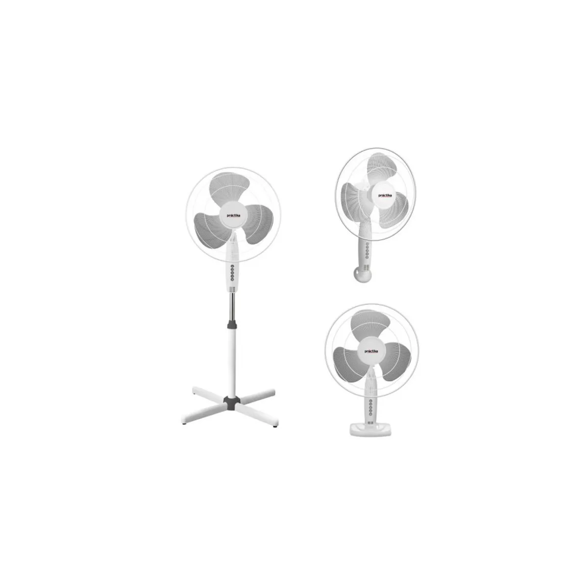PRACTIKA - Ventilador de Pedestal 16″ Practika ALTEA