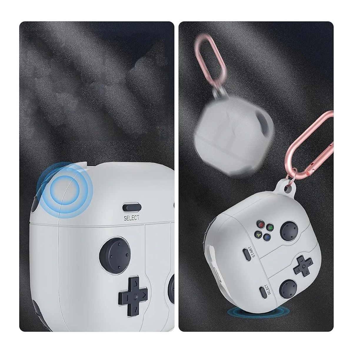 GENERICO - Case Estuche Funda para Galaxy buds 2 Pro  Diseño Blanco