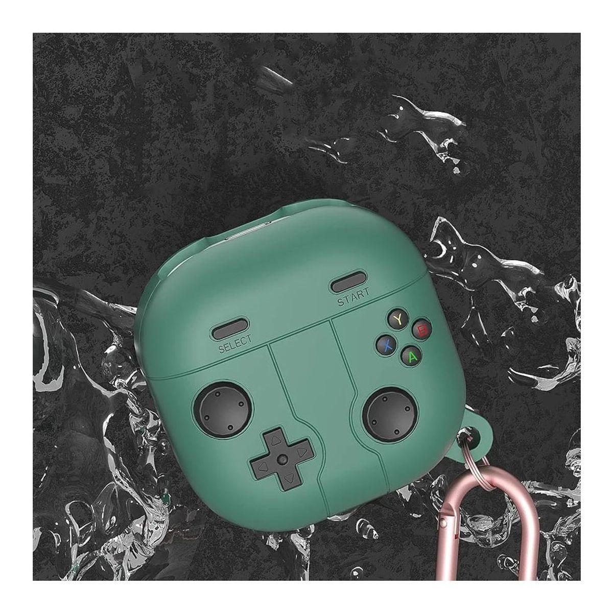 GENERICO - Case Estuche Funda para Galaxy buds 2  Diseño Verde