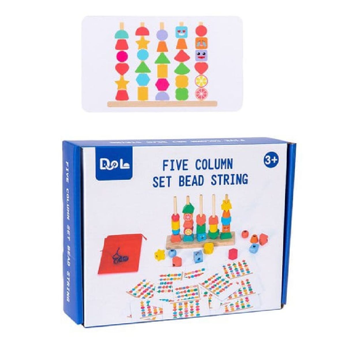 GENERICO - Bloques Didácticos de Apilamiento y Enhebrado