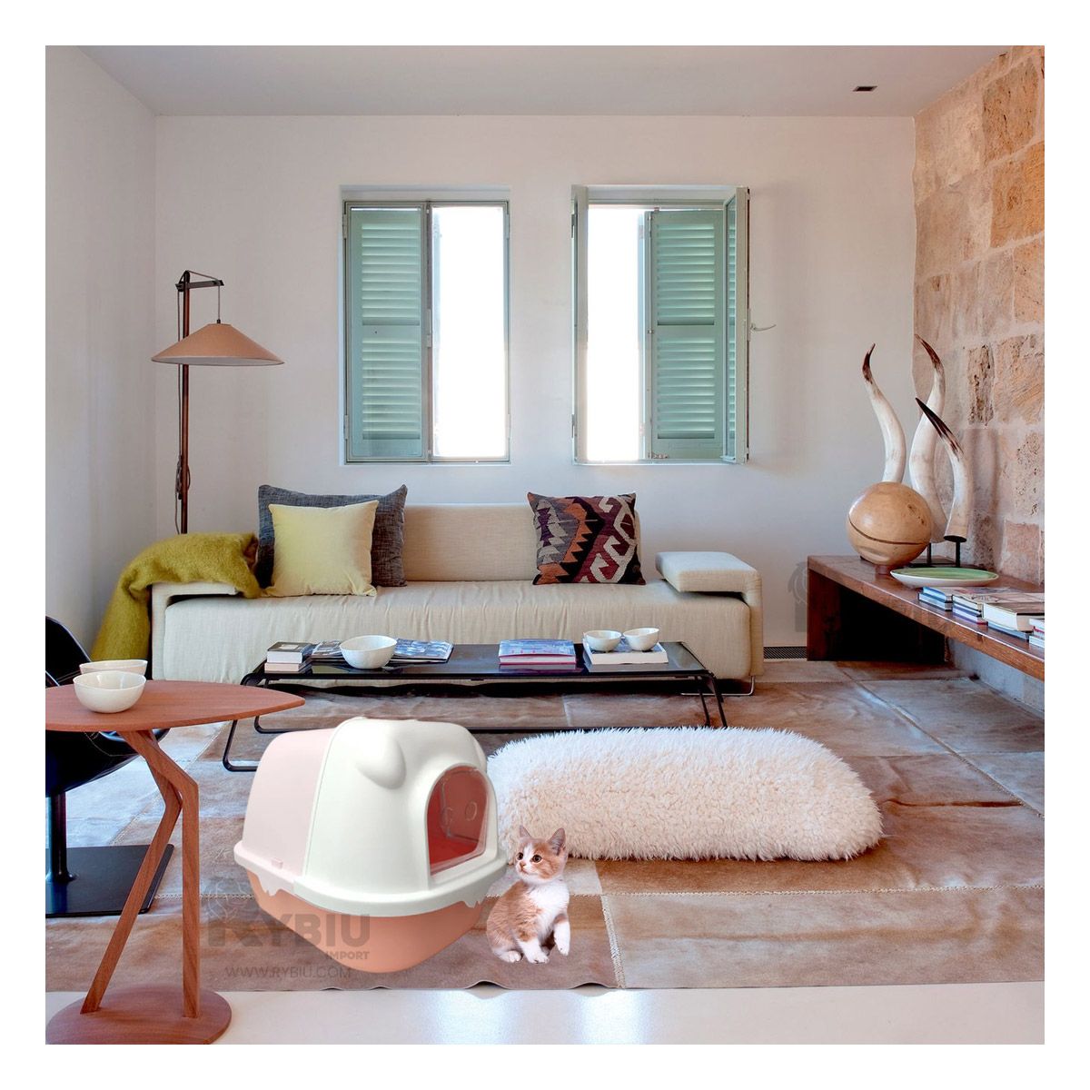 GENERICO - Pechera de Uso Facil en Amarillo Y+Regalo Ligas para Peinar