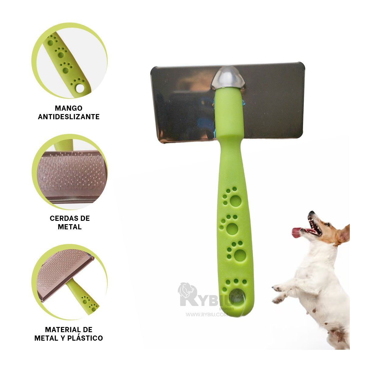 GENERICO - Cepillo de Dientes Suave en Verde Talla M Y+Stickers