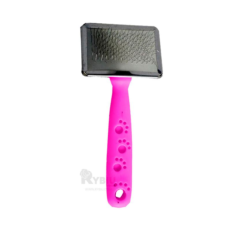 GENERICO - Peine para Animales Fucsia Talla S Y+Post-it adhesivos
