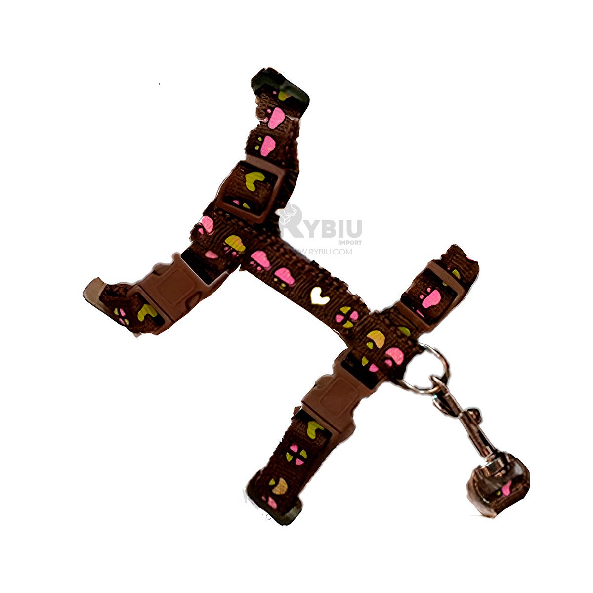 GENERICO - Arnes para Conejo de Paseo Delgado de Color Marron