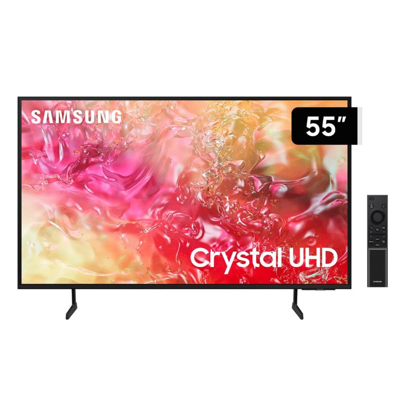 SAMSUNG - Televisor Samsung UN55DU7000GXPE de 55 Pulg. Smart Tv Crystal UHD 4K
