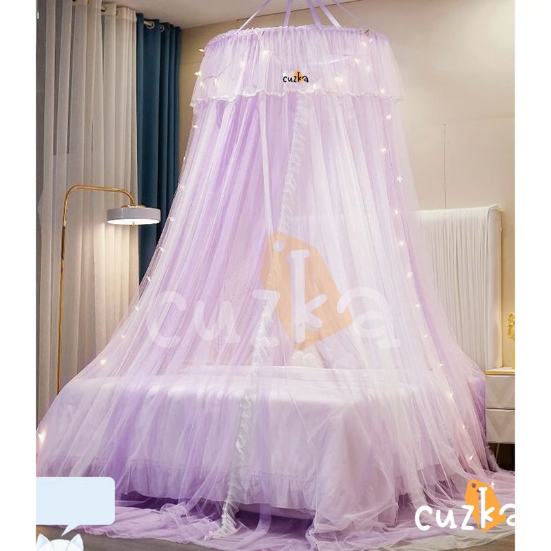 CASATEX - MOSQUITERO PRINCESA Para Cama QUEEN VIOLETA