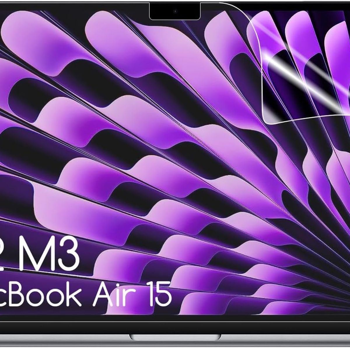 GENERICO - Mica protectora de pantalla de MacBook Air 15.3 M2 A2941  A3114 M3