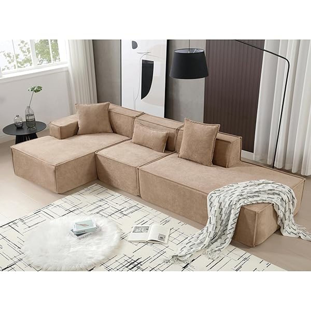 AMOBLART - Seccional BRITANI  2.0 COLOR CAMELLO