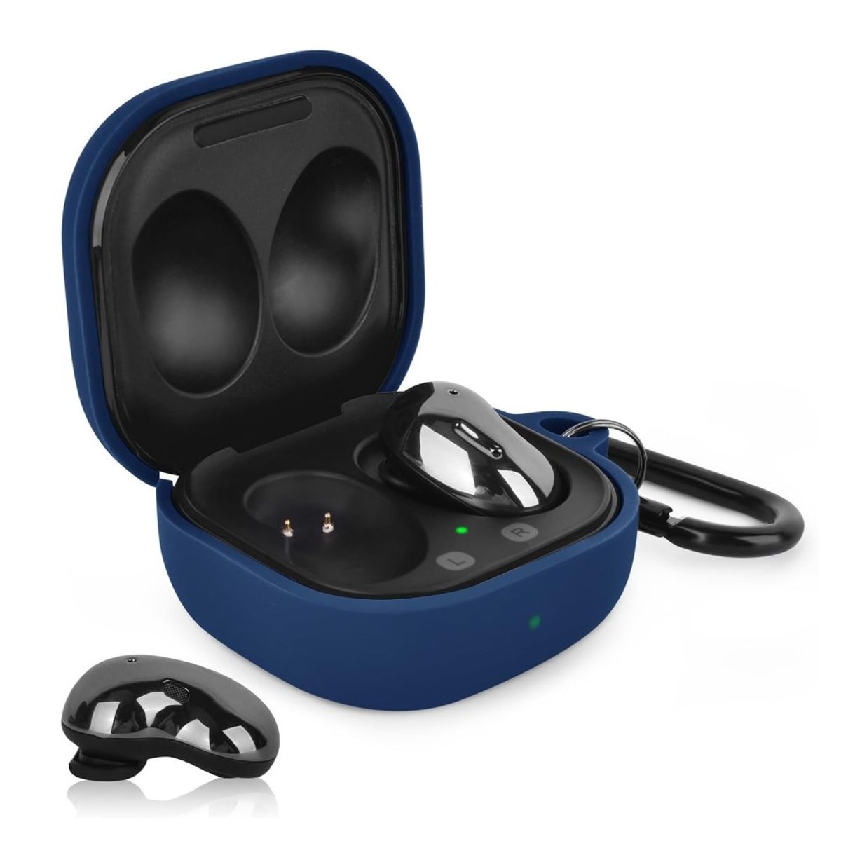 GENERICO - Case Estuche Funda para Galaxy buds 2  Silicona Azul