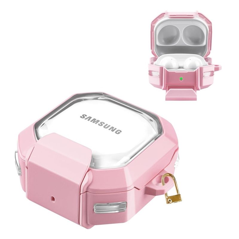 GENERICO - Case Estuche Funda para Galaxy buds Pro  TPU Rosa