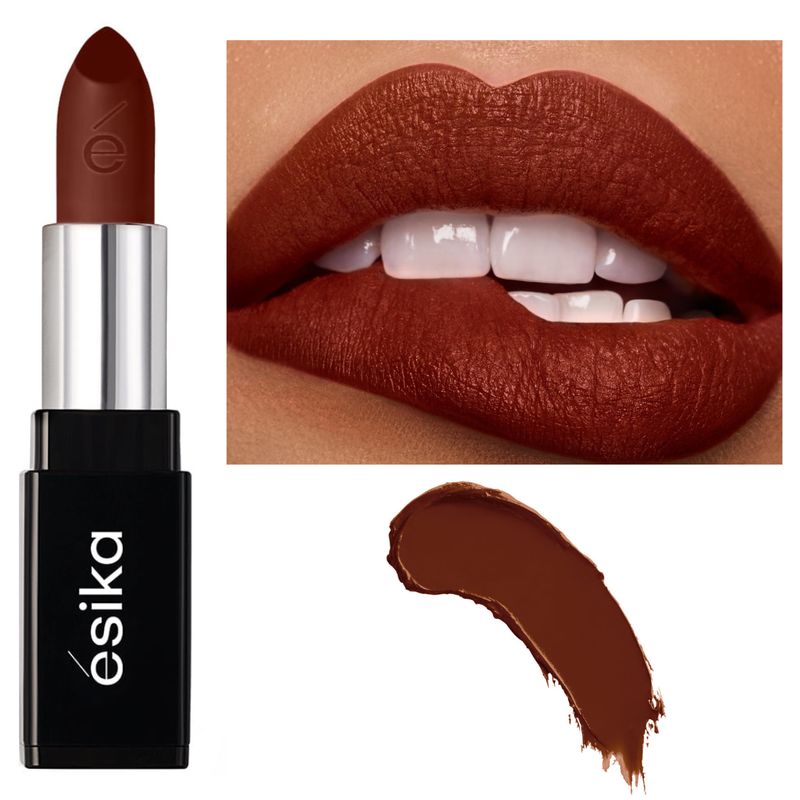 ESIKA - Labial mate addiction ésika marrón inspiración