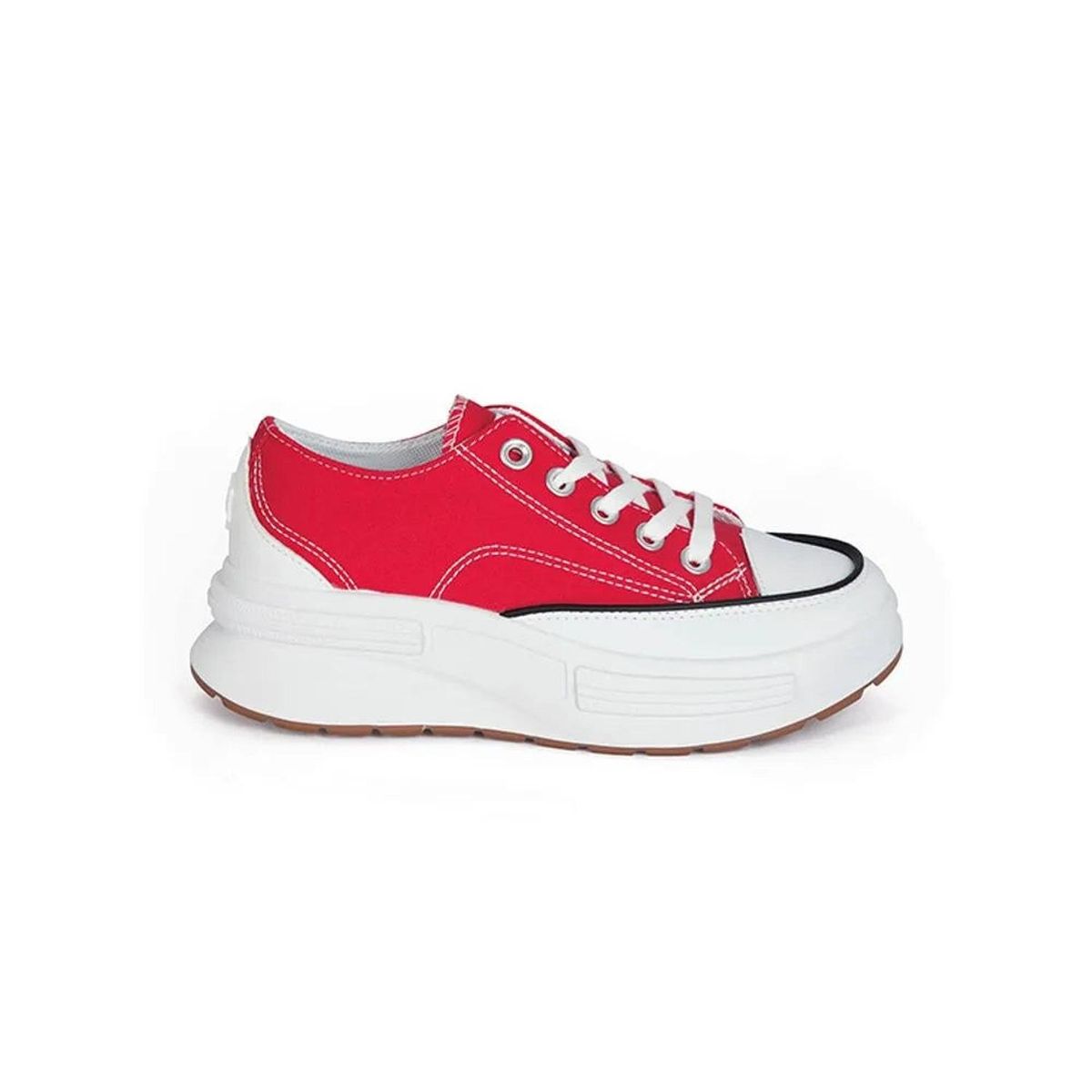 STHEF - Zapatilla Urbana Mujer 7694 ROJO