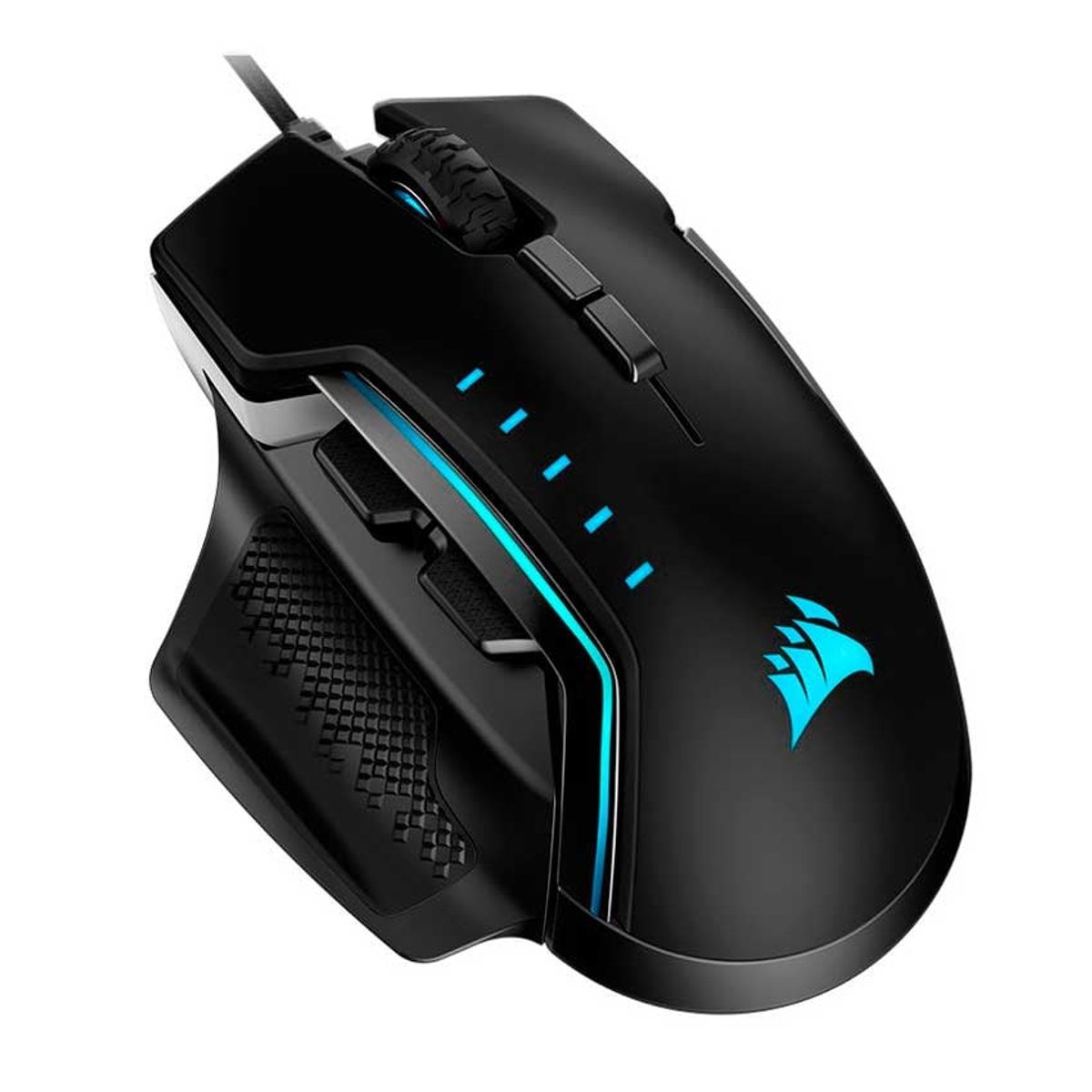 CORSAIR - Mouse Gamer Corsair GLAIVE RGB PRO 18,000 ppp USB - Negro