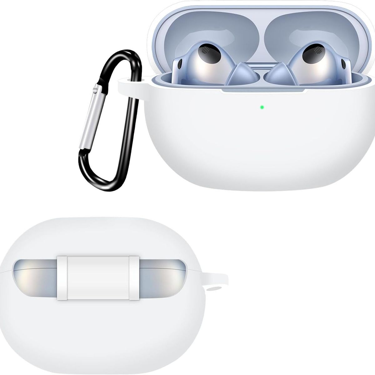 GENERICO - Case Funda Protector de Silicona de Huawei FreeBuds Pro 2 2022 -BLANCO