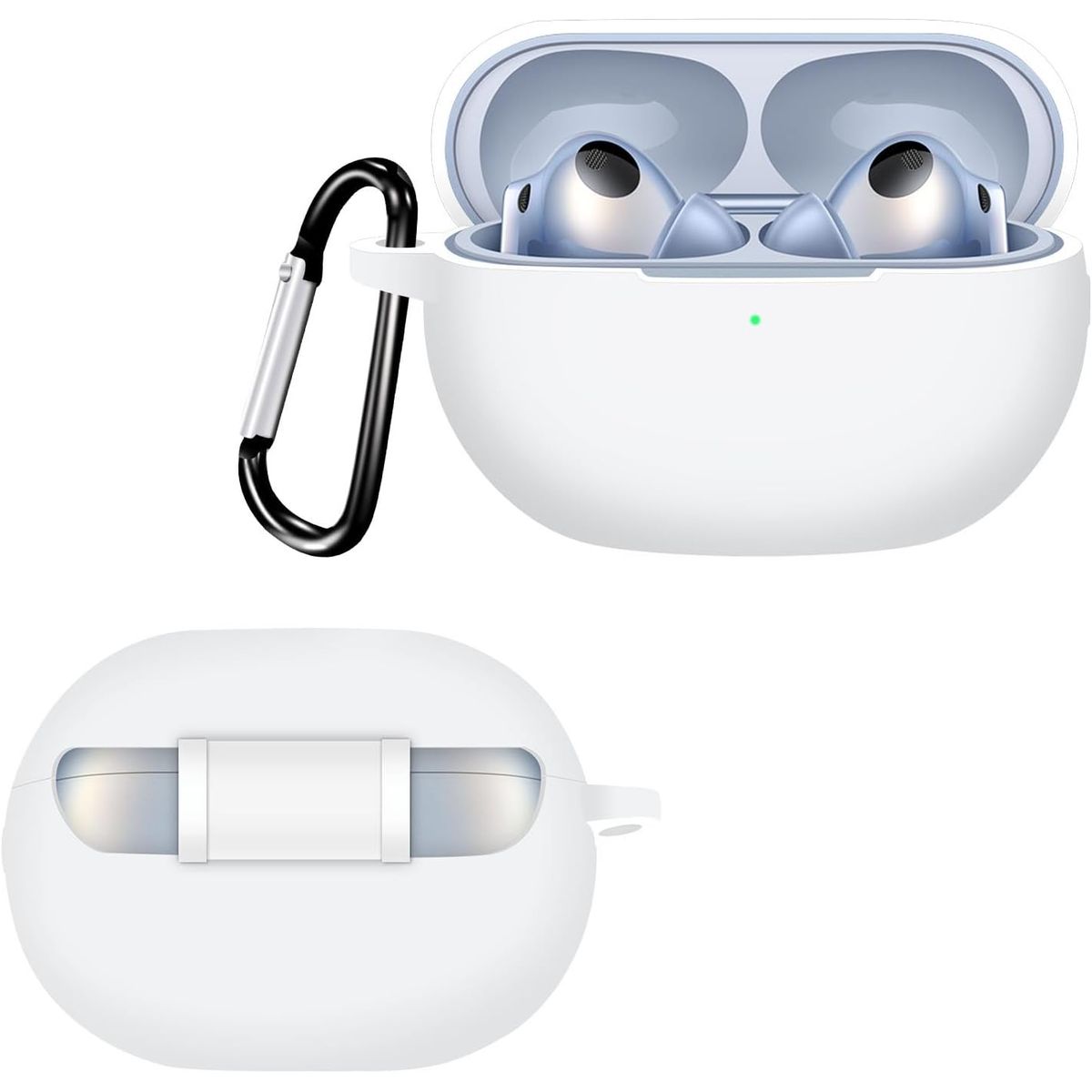 GENERICO - Case Funda Protector de Silicona de Huawei FreeBuds Pro 2 2022 -BLANCO