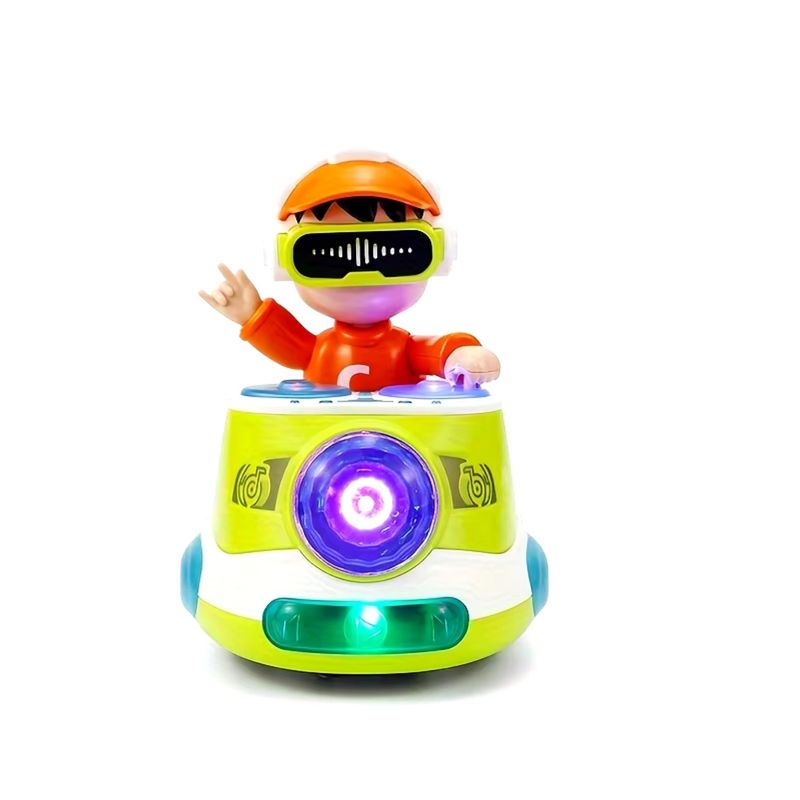 GENERICO - Juguete para DJs Mini Robot Bailarín Eléctrico con Luces y Sonido
