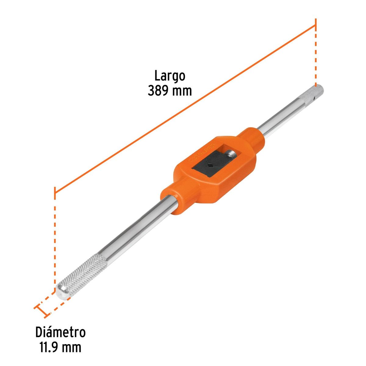 TRUPER - Gira macho, Maneral para machos 34 Truper