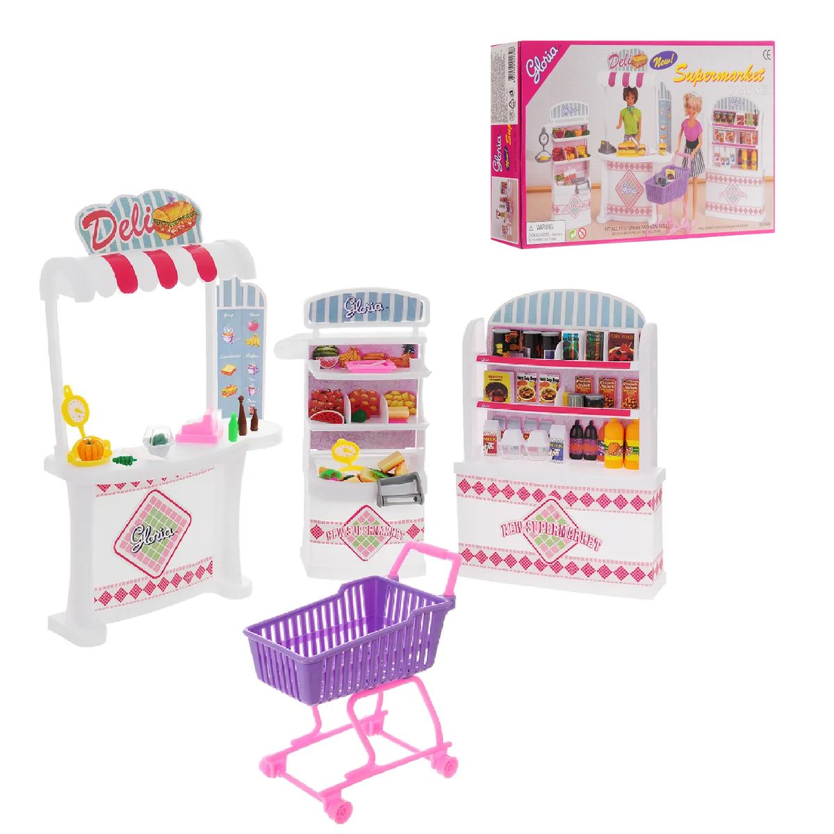 GENERICO - Nuevo Set Supermercado para Muñecas