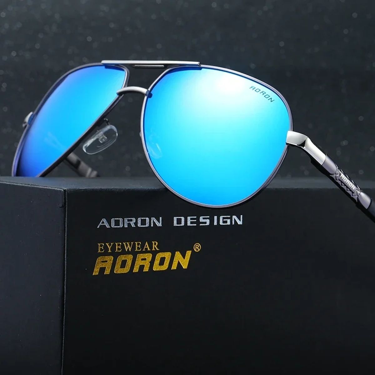 GENERICO - Lentes de Sol AORON  Pilot - Polarizados - UV400