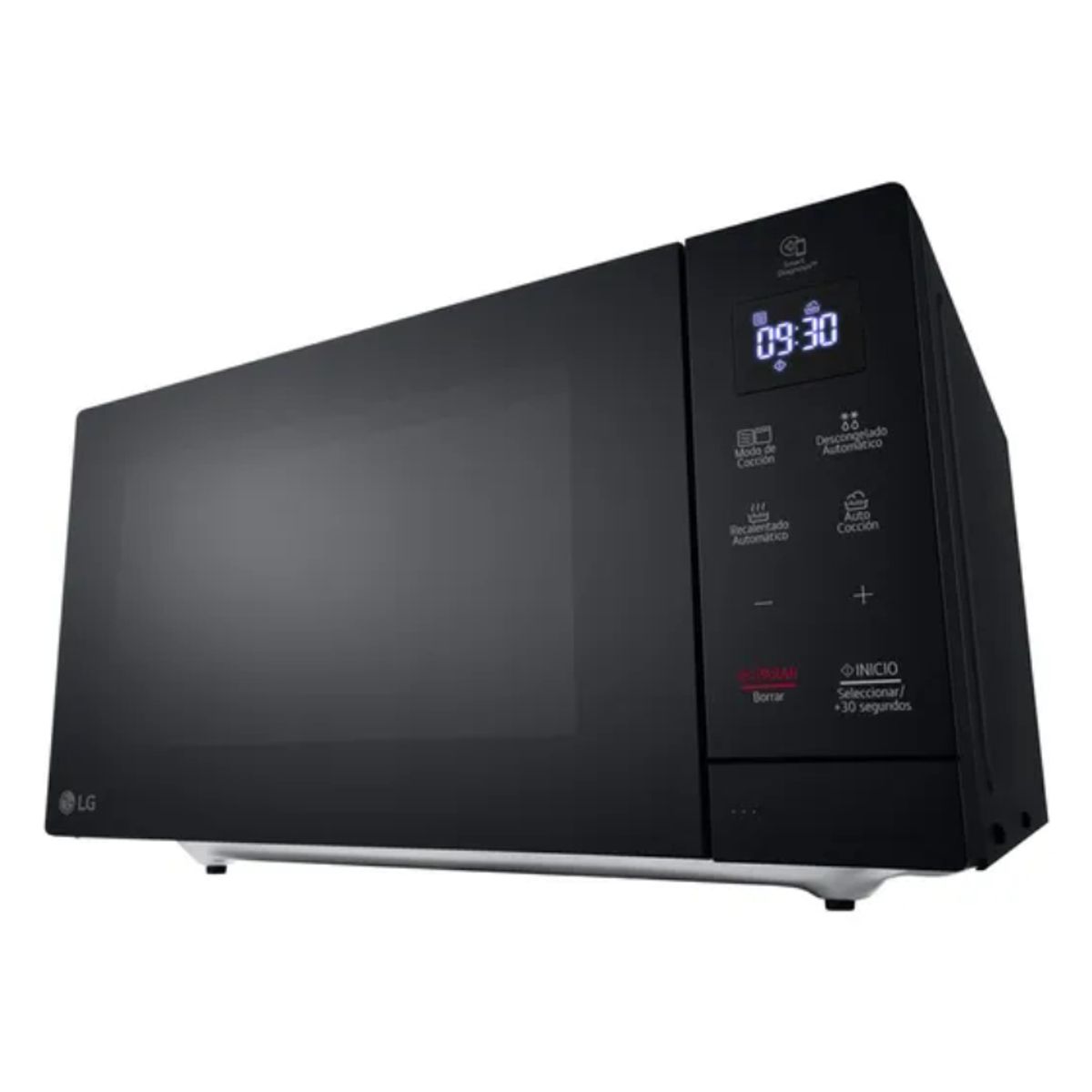 LG - Horno Microondas LG MH7032JAS EasyClean con Dorador 30L Negro