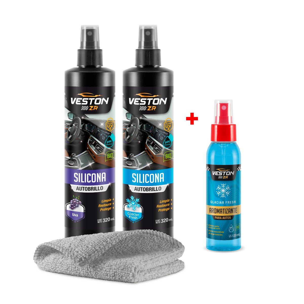 VESTON ZR - Pack Silicona Autobrillo Veston ZR