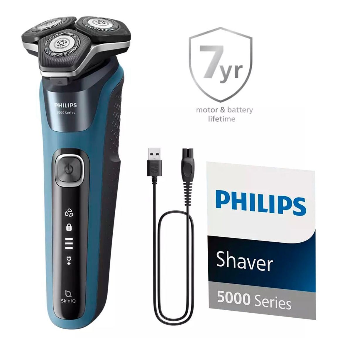 PHILIPS - Afeitadora en Seco o Húmedo Philips S5880-20 tecnología SkinIQ