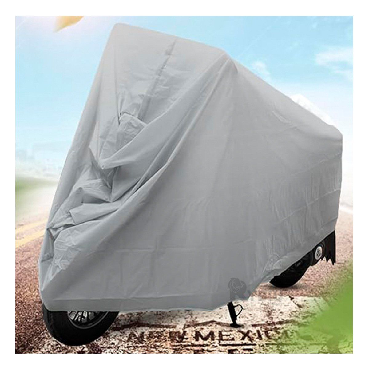 RYBIU IMPORT - Funda para Motocicleta Protege Contra Rayones en Plomo