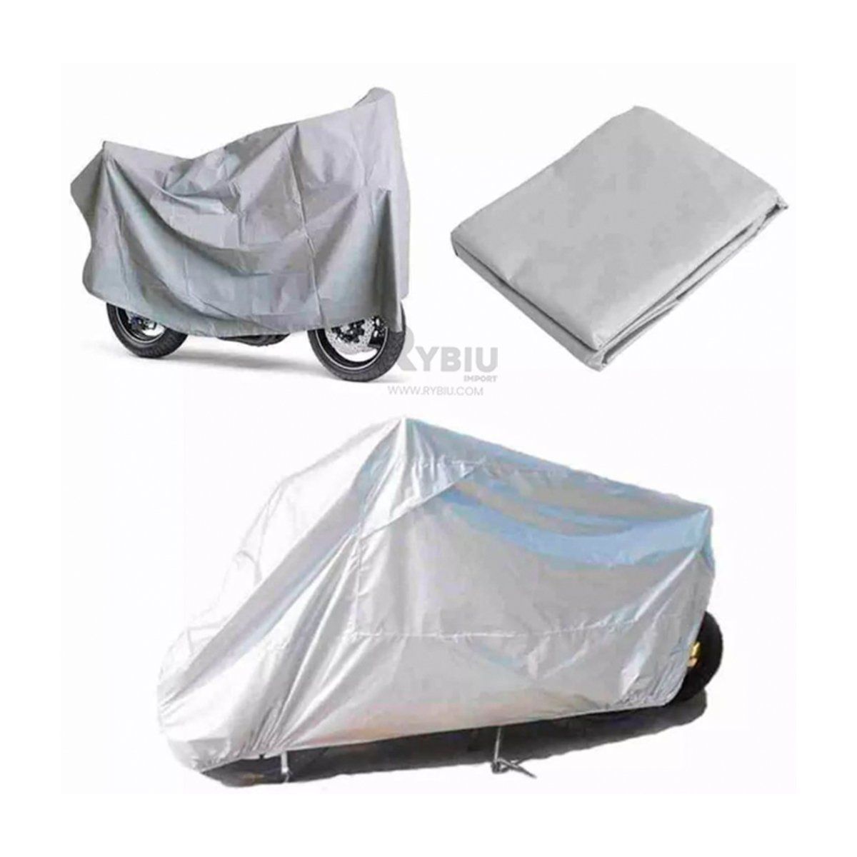 GENERICO - Forro Practico para Motocicleta en Plomo Y+Post-it Adhesivos