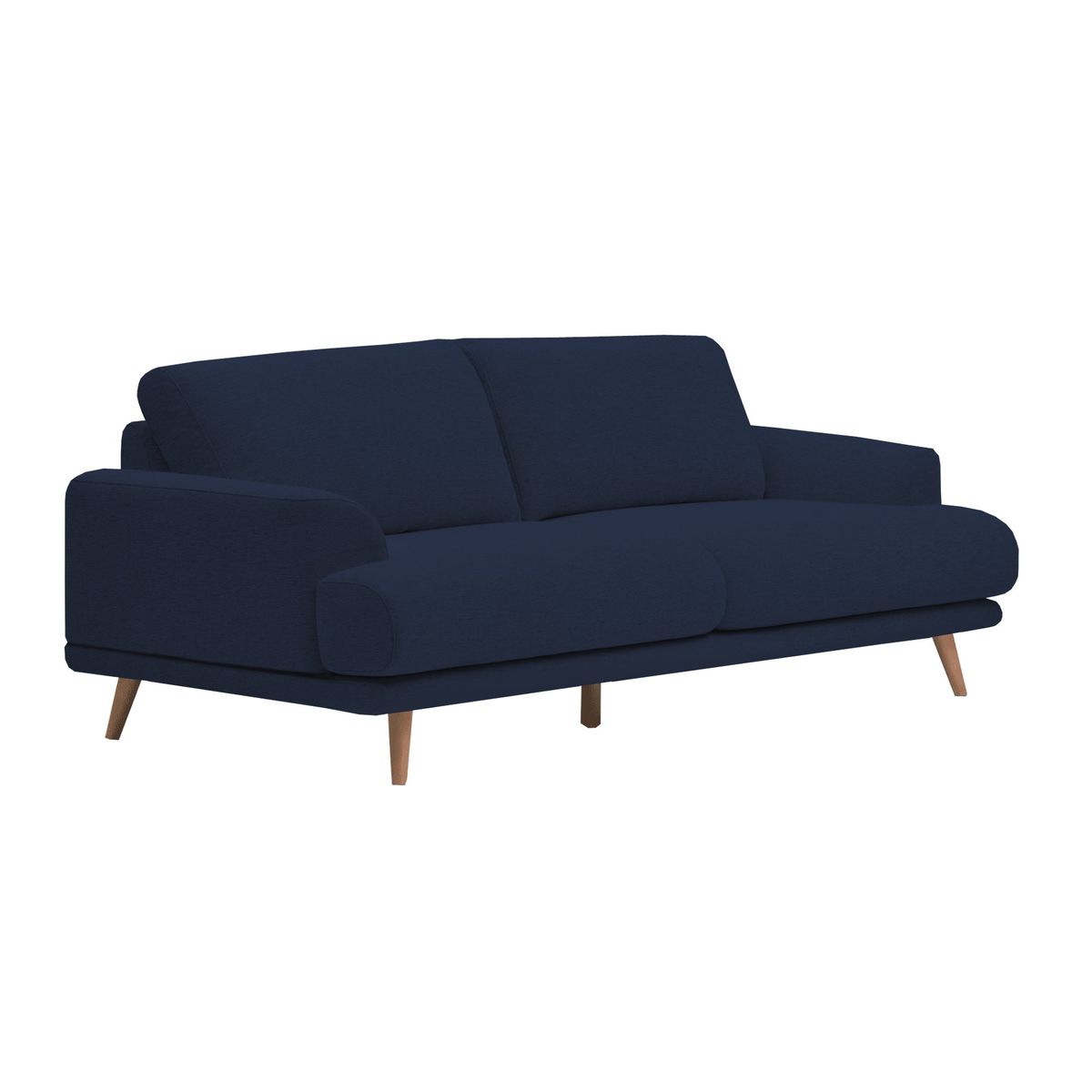 BH BARAKA HOME PREMIUM - Sofá Premium Carlow 3 Cuerpos - Azul Marino