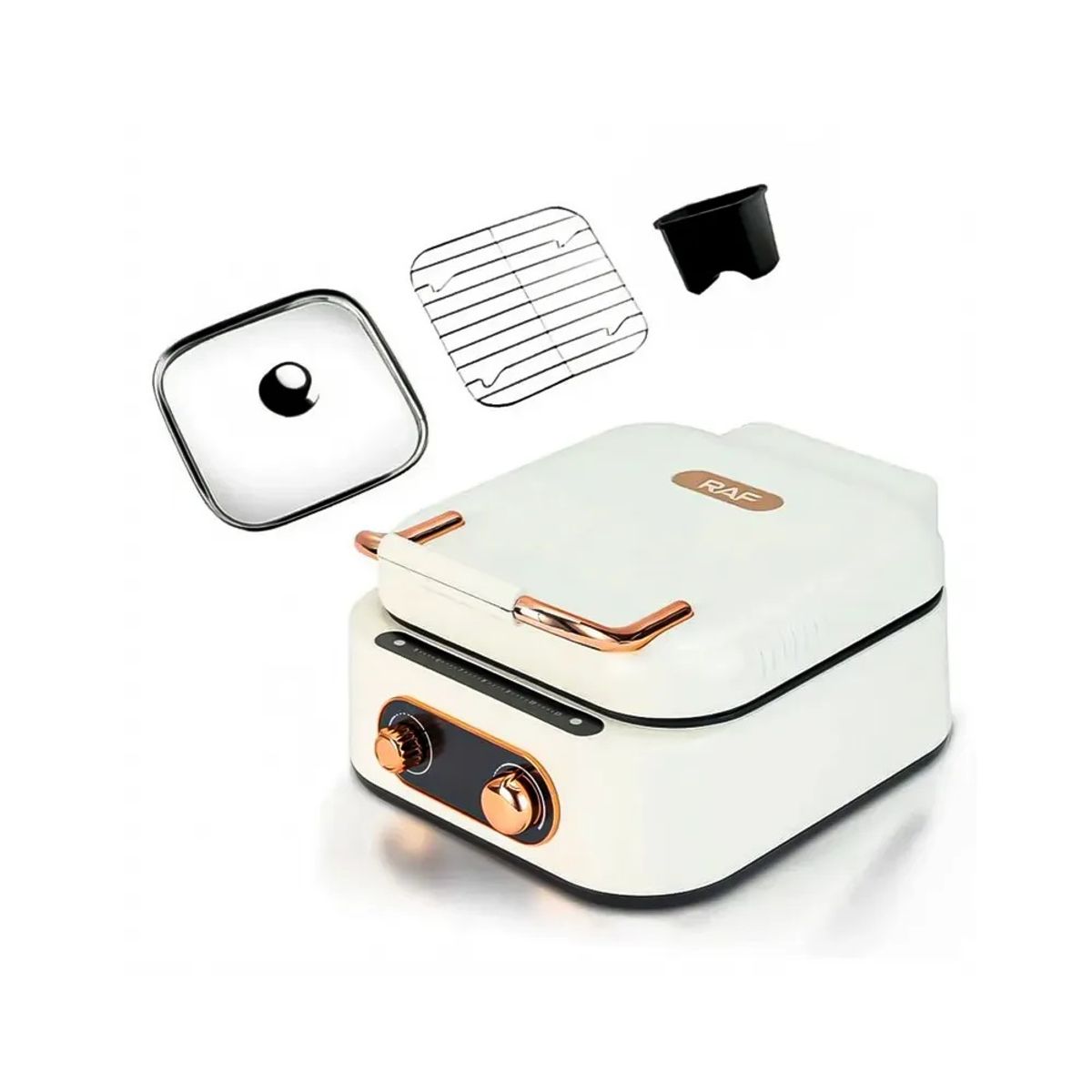 GENERICO - PARRILLA ELECTRICA 3 EN 1 RAF R.5409