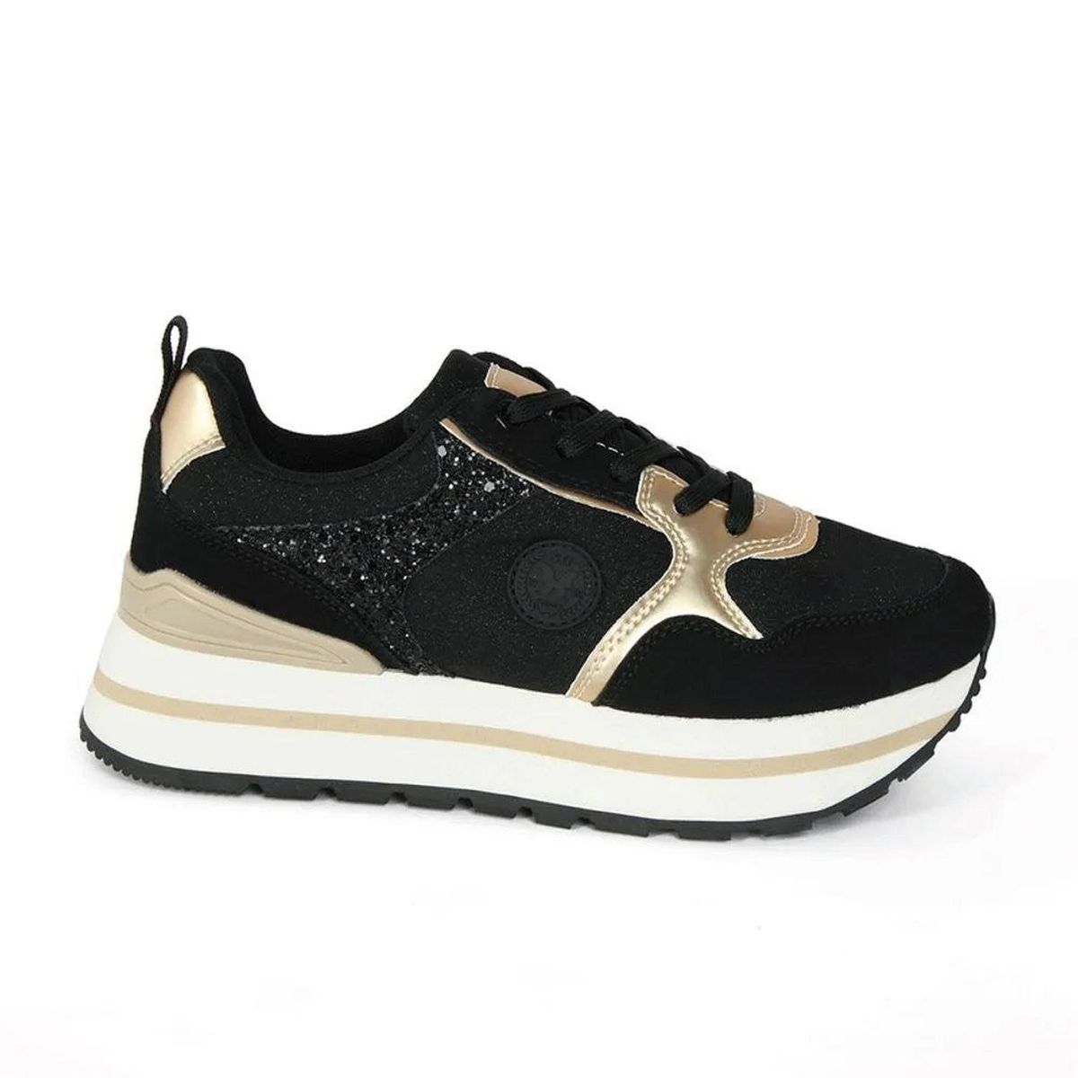STHEF - ZAPATILLA MUJER STHEF CASUAL NEGRO 7825