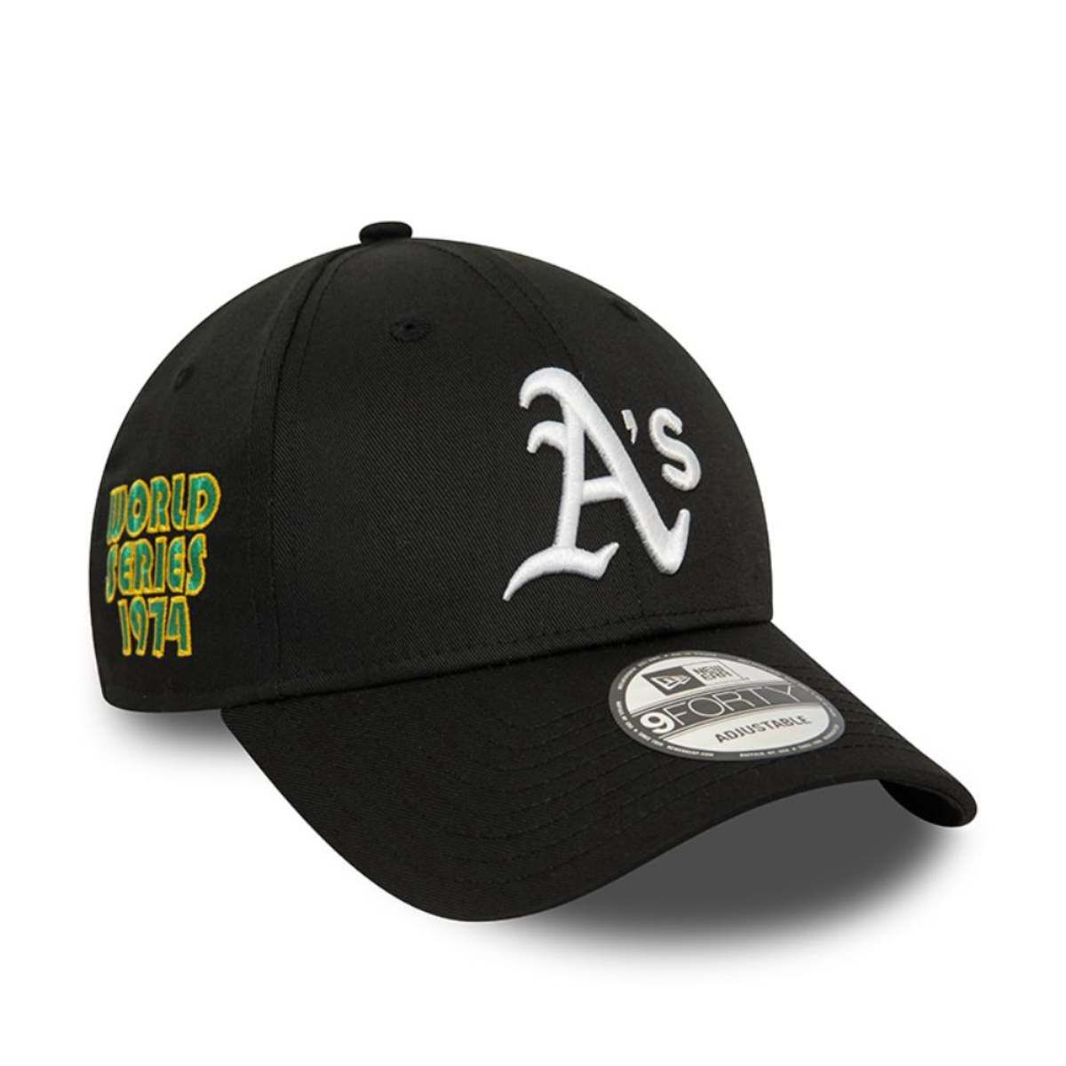 NEW ERA - Gorra 9Forty Oakland Athletics MLB Side Patch Black