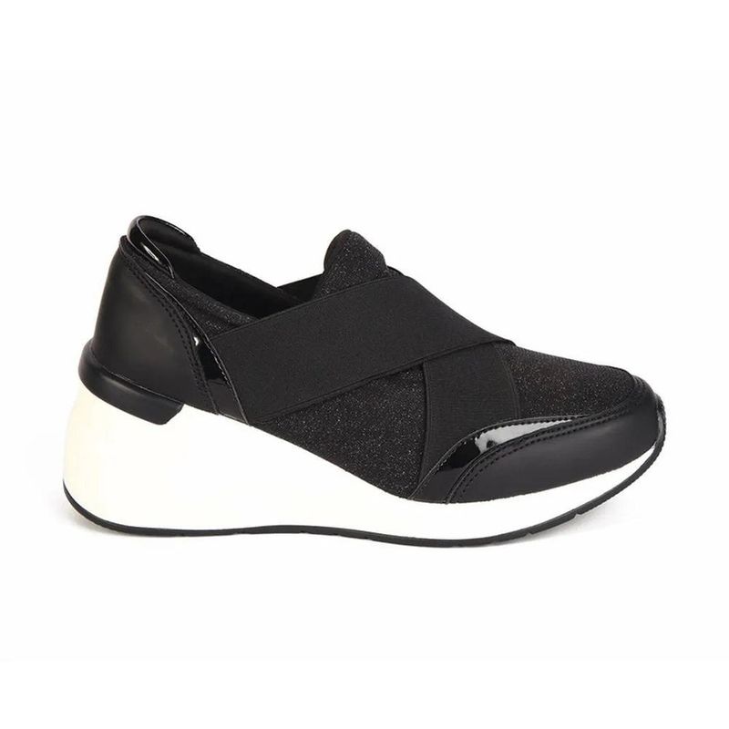 STHEF - ZAPATILLA MUJER STHEF CASUAL NEGRO 7813