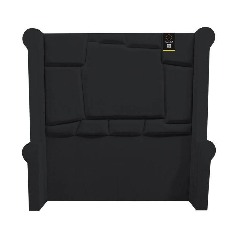 BARAKA HOME - Cabecera Signature Pontevedra 1.5 Plz - Negro